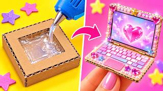 CARDBOARD CAN DO THAT?! 📦✨ DIY School Supplies & Smart Hacks by 123 GO!