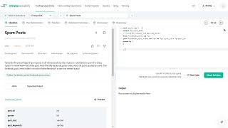 Mock SQL Interview Problem: Meta Spam Posts (Medium)