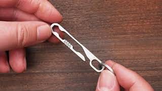KeyUnity KM07 Titanium Keychain Pocket Clip