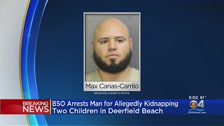 BSO Arrests Man For Allegedly Kidnapping 2 Children In Deerfield Beach