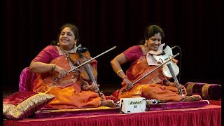 Celestial Melodies of Raga Charukeshi - violin recital by M. Lalitha and M. Nandini
