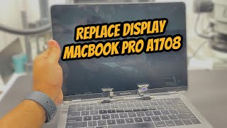 How to REPLACE Display/Screen MACBOOK PRO A1708 / A1706 - COMO DESMONTAR MACBOOK PRO A1706 / A1708