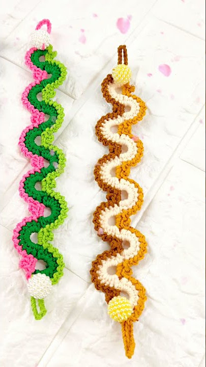 Crochet Connector for mask