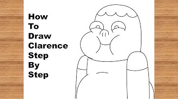 How To Draw Clarence Step By Step / Easy Drawing / Tamanna