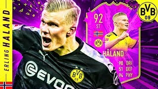 ABSOLUTE CHEAT CODE!! 92 FUTURE STARS HALAND REVIEW!! FIFA 20 Ultimate Team