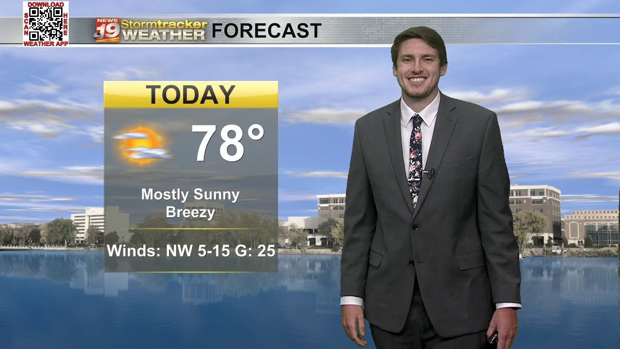 A calm Friday before some early weekend rain - YouTube