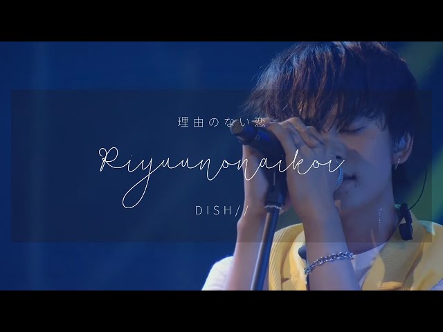 DISH// - Riyuunonaikoi 「理由のない恋」 (Kan/Rom/Eng Lyrics) class=