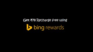 How to: Get recharge of Rupees 70 for free by using Bing Rewards in India screenshot 2