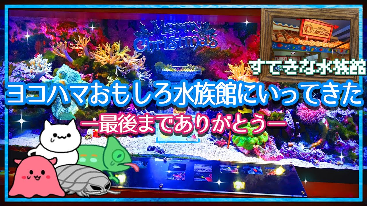 最後のヨコハマおもしろ水族館にいってきました。