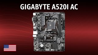Motherboard GIGABYTE A520I AC | TEST | English