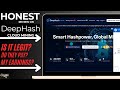 ⚠️ My 100% HONEST Review on DeepHash: Is DeepHash Legit or Scam? (Do They PAY?)
