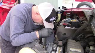 2007 Kia Sportage radiator replacement.