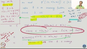 Week 4 : Lecture 21 : Proofs of Lyapunov Stability Theorems- Part 3