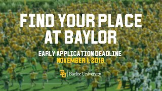 Find Your Place at Baylor