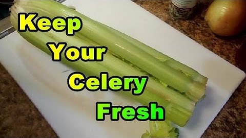 How to Keep Celery Fresh for Over Two Weeks