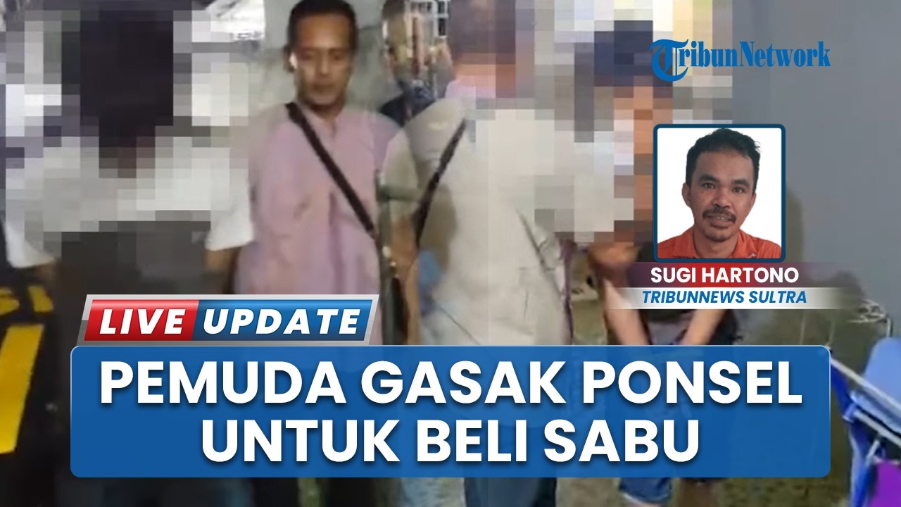 Beraksi Bak Spiderman, Pemuda di Kendari Sulawesi Tenggara Gasak Ponsel untuk Beli Sabu