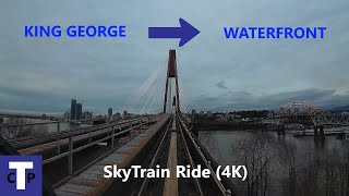 Vancouver SkyTrain Ride - 2024 Edition | Expo Line (King George - Waterfront) (4K)