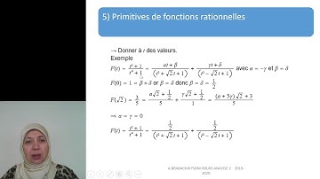 Cours Chapitre 2 - Les primitives - Analyse 2  (3ème partie) v2