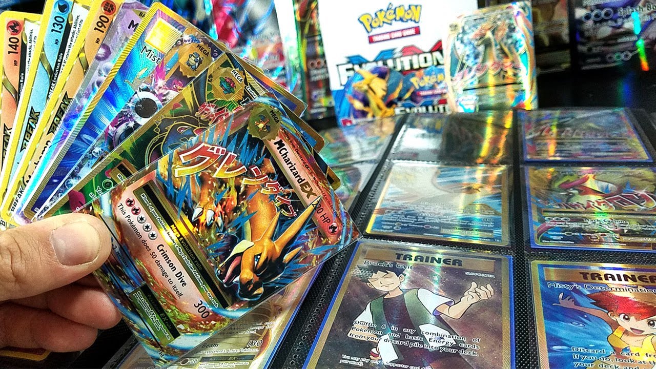 2x MEGA CHARIZARD EX PULLS! THE BEST POKEMON XY EVOLUTIONS ...