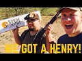 WE LOVE LEVER ACTIONS - The Henry .22LR Unboxing and Review