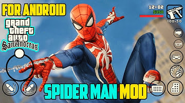 [10MB] Download Spider Man Mod For Gta San andreas Android Direct Link gta sa spiderman mod android