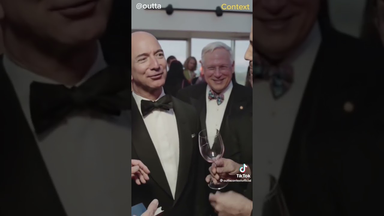 Bezos laugh making regular laughs feel poor