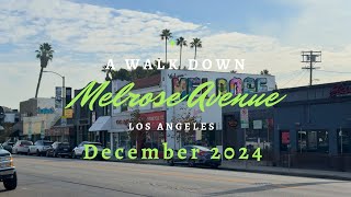 Melrose Avenue Walk | Los Angeles | 2025