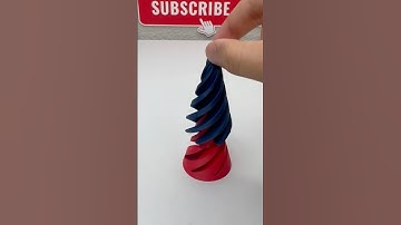 3D Printed Impossible Fidget Cone! #3dprinting #howto #satisfying