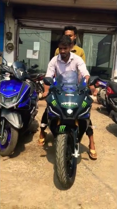 #R15 M v4 monster #test drive #status video #