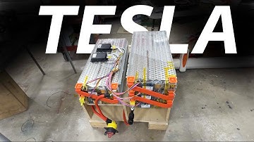 Installing a Tesla Model S battery Pack on a DIY conversion