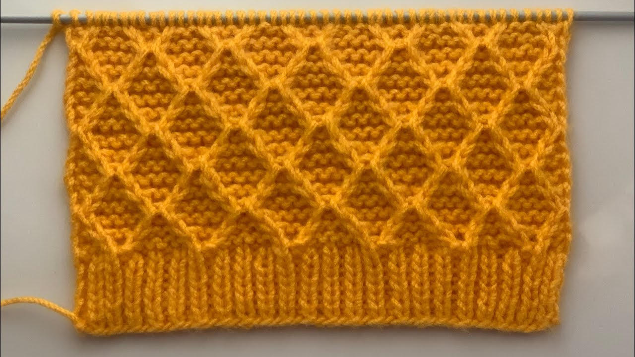 Knitting Design For Gents Sweater YouTube