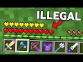 I found the most illegal gear in this minecraft smp
