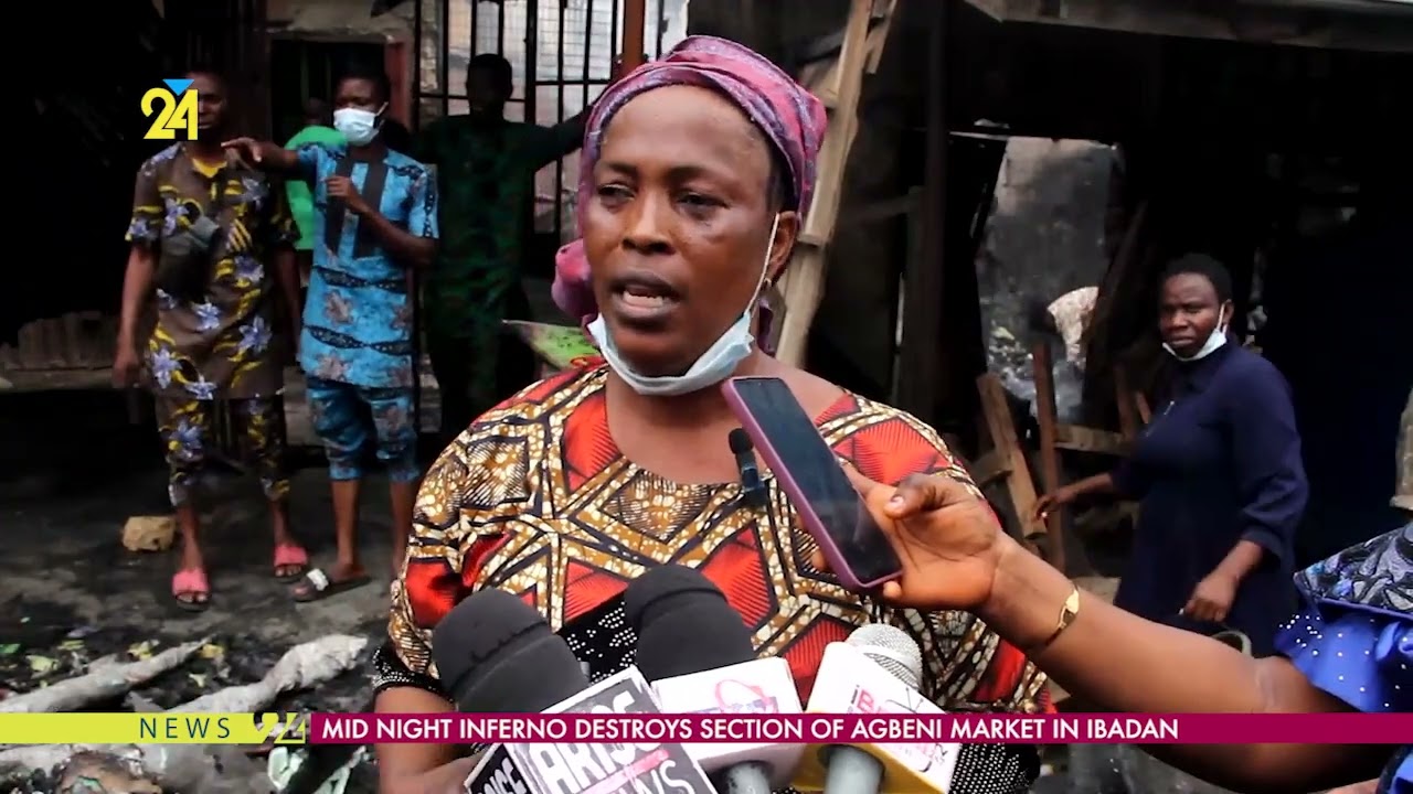 Midnight Inferno Destroys Section of Agbeni Market in Ibadan