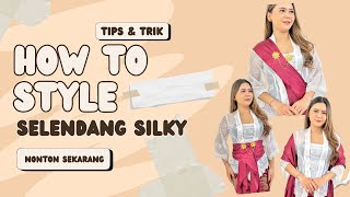 Download Lagu HOW TO STYLE SELENDANG SILKY SAAT BERKEBAYA😍 MP3