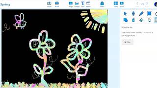 Creating Scratch Art in Wixie