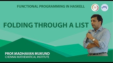 Folding through a list