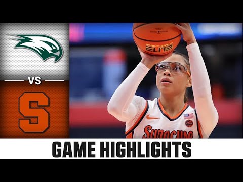 Wagner vs. Syracuse Game Highlights |  2025-26 ACC Women’s Basketball