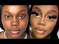 Client Makeup Tutorial Full Glam✨1k SUBS🦋