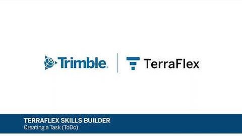 Trimble TerraFlex Skills Builder | How to Create a Task