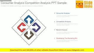 Consumer Analysis Competition Analysis Ppt Sample