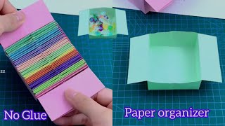 How to Make an Origami Foldable Box with Paper  No Glue Needed!