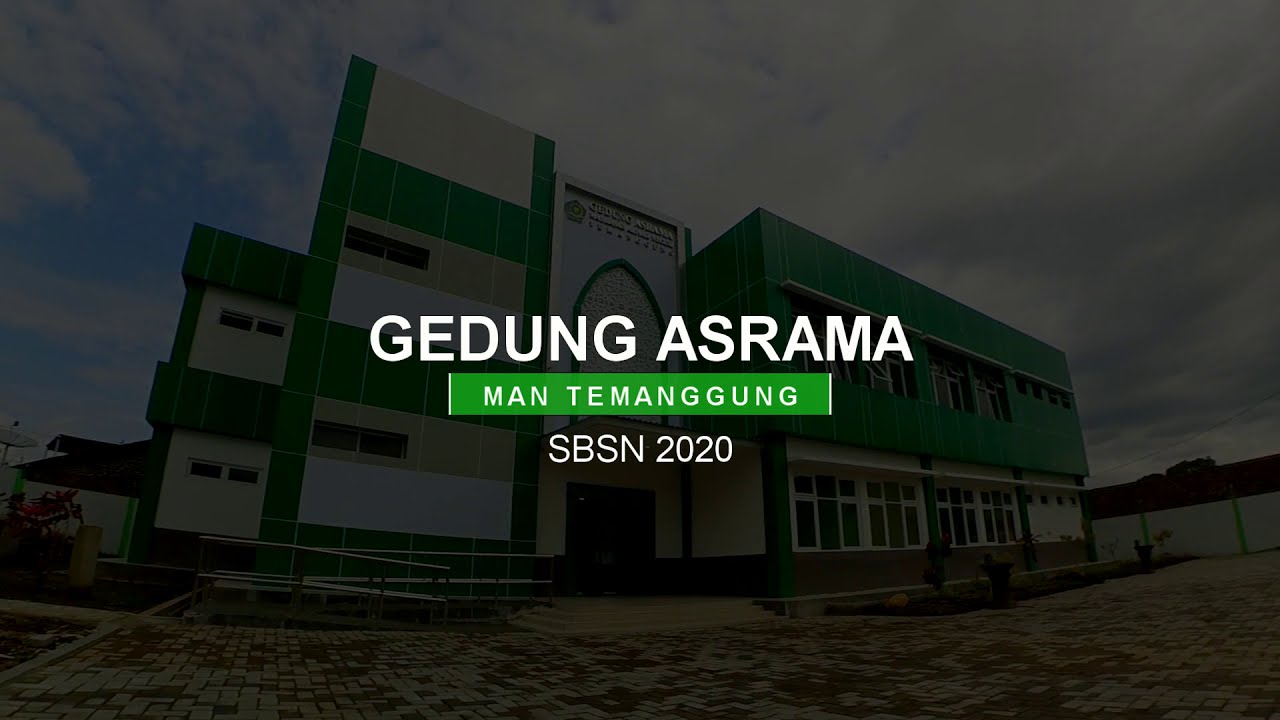 GEDUNG ASRAMA MAN TEMANGGUNG - SBSN 2020