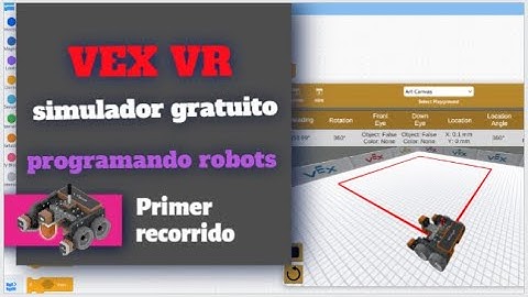 VEX VR - Simulador de programación de robots. Recorrido rápido