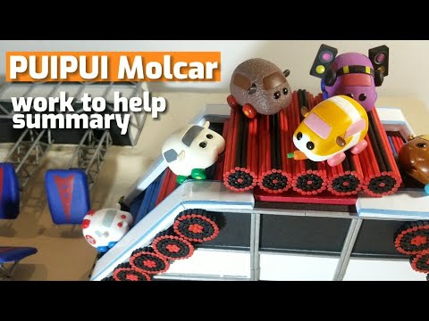 【PUIPUI Molcar】作業おてつだいまとめ【stopmotion】