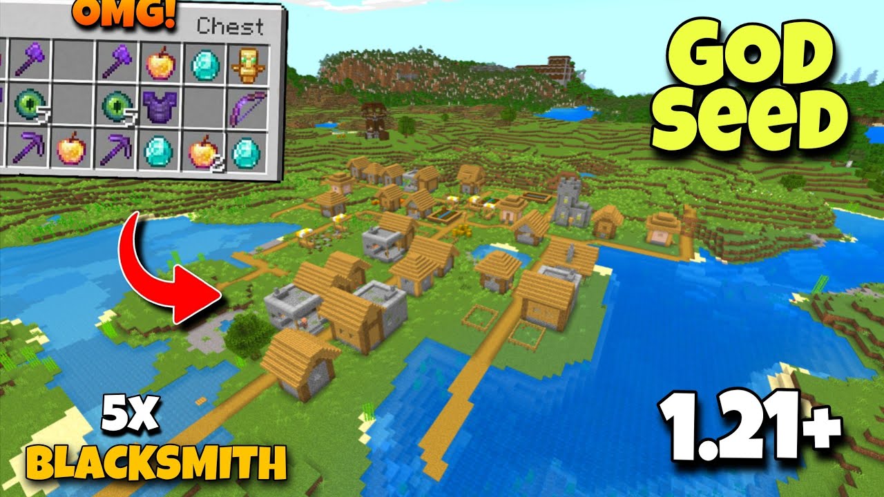 🔥(God Seed) For Minecraft 1.21 Bedrock And Pocket Edition | Seed ...