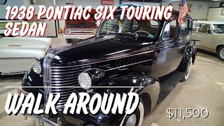1938 Pontiac Six Touring Sedan Walk Around Video