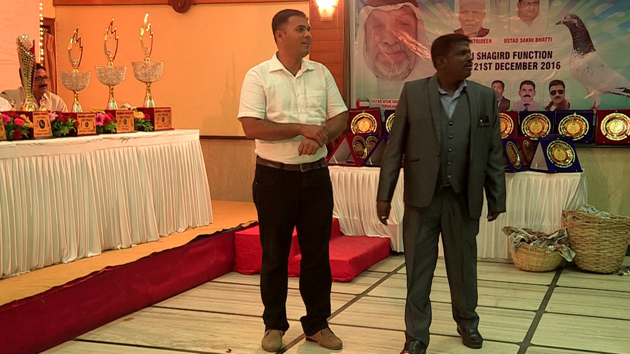 MUMBAI PIGEON'S --- WELCOM OF USTAD RAFIQUE BULANDSHARE - YouTube