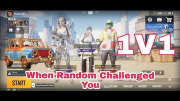 When Random Guy Challenge Me 1V1 😂 || BGMI