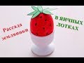 Рассада земляники из семян в яичных лотках - мой эксперимент