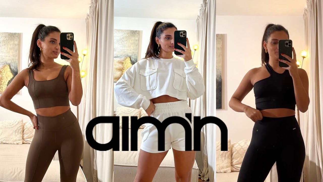 AIM'N SPORTKLEIDUNG TRY ON HAUL + REVIEW 